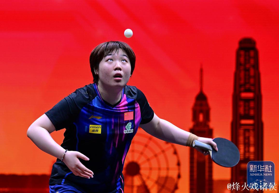 WTT总决赛 蒯曼4-0横扫强势晋级女单八强